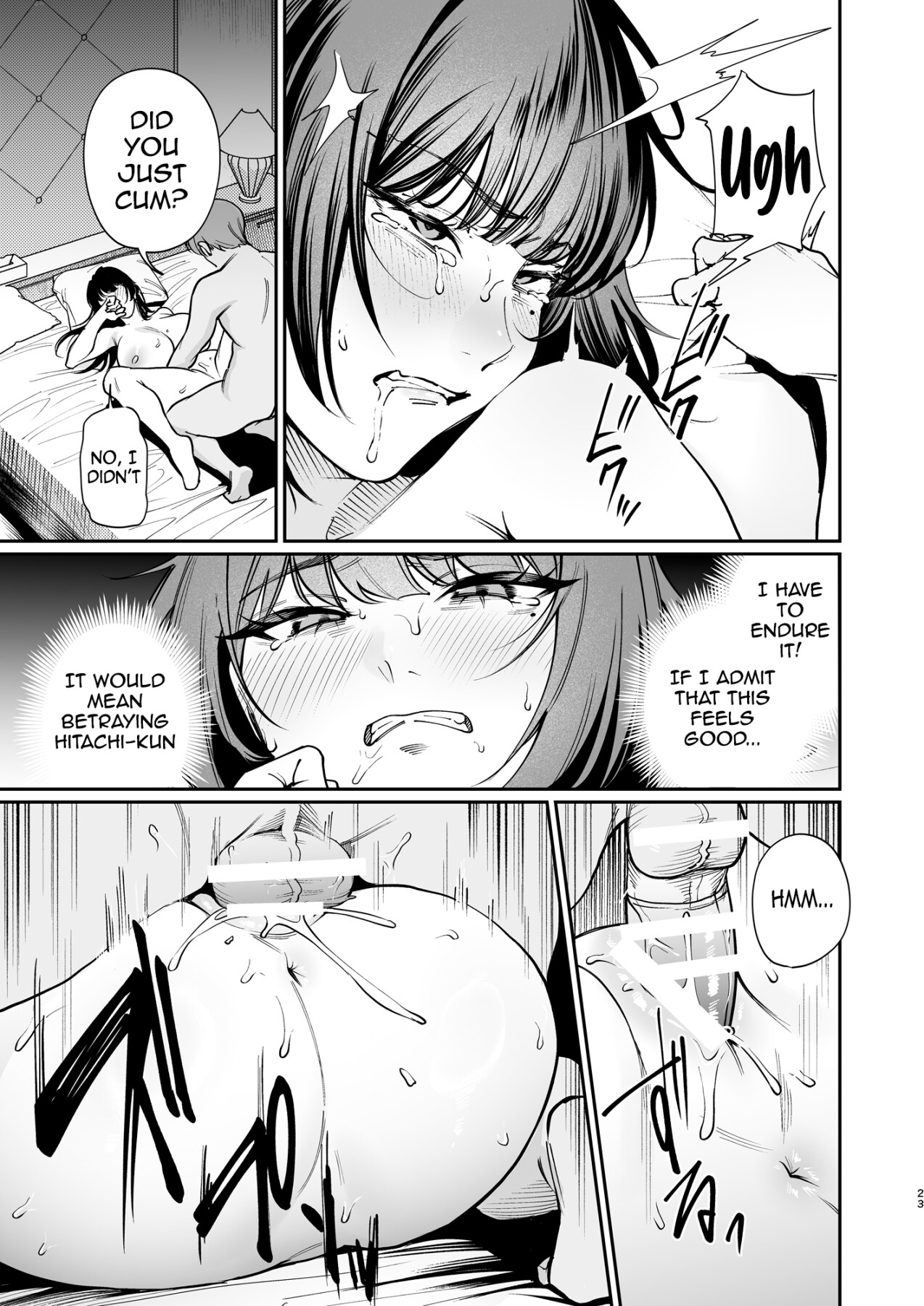 Hentai Manga Comic-I'll take it off for my boyfriend.-Read-22